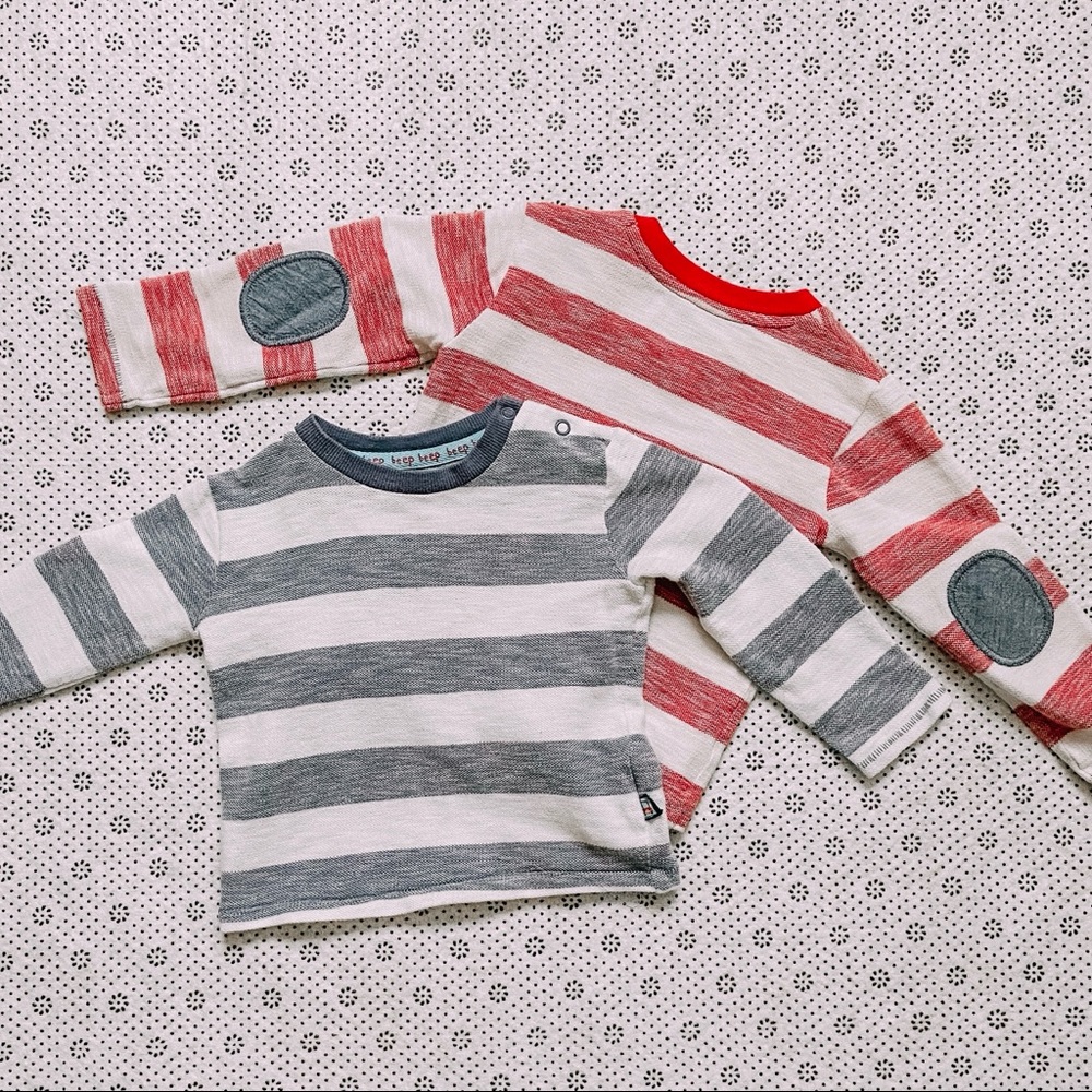 F&F | 2 Piece Set Of Long Sleeved Tees